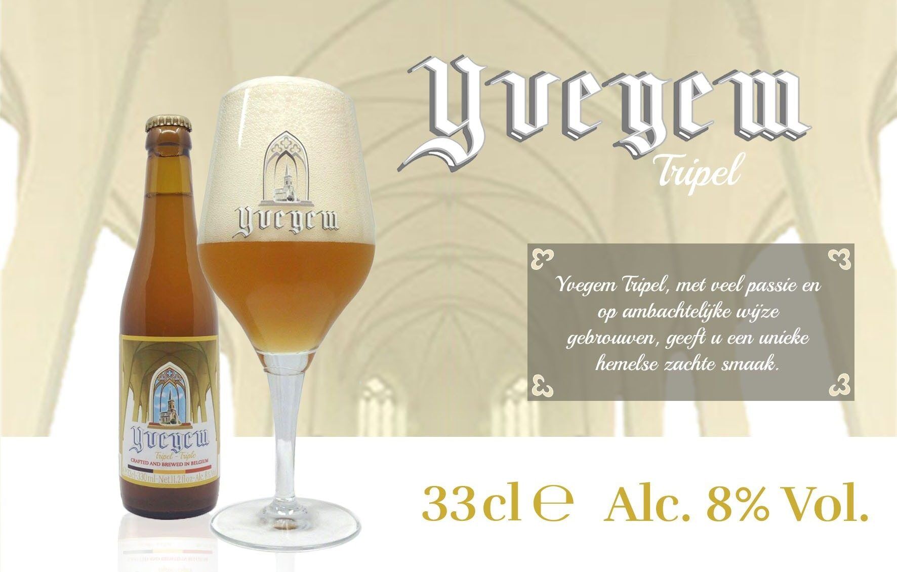 Belgabrew Yvegem Tripel Belgian craft beer